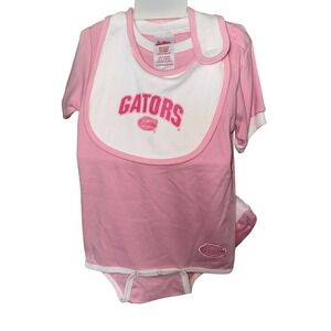 NWT Kid Athlete Florida Gators‎ 3 piece set size 24 months pink